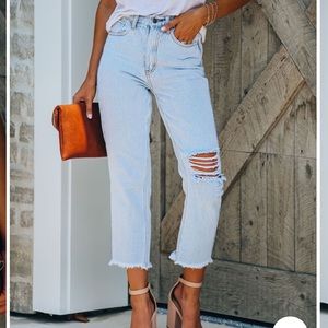 On Twelfth Distressed Jeans